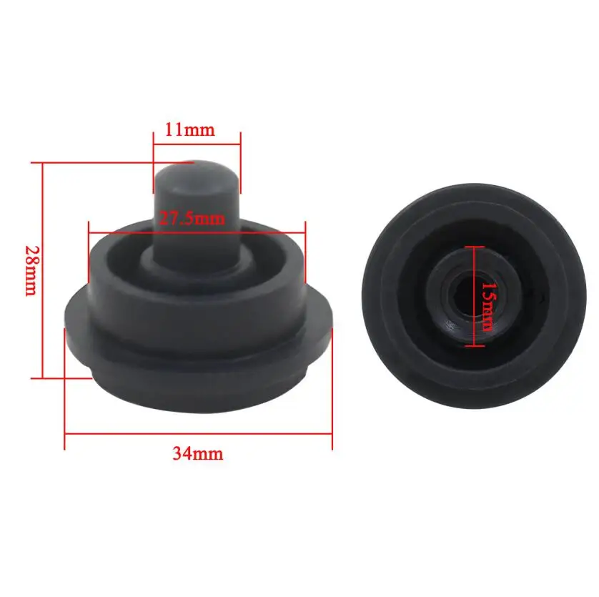 1 х Резиновый Универсальный подшипник для воздуходувки подшипники вентилятора