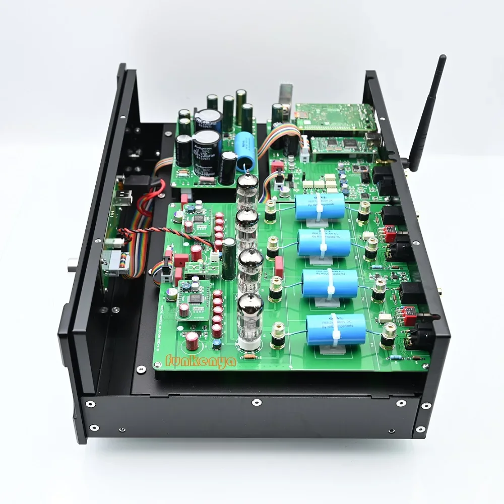 Новый музыкальный рай ES9068 ES9039 Hi-Res 6H1n ламповый ЦАП декодер USB цифровой плеер пульт