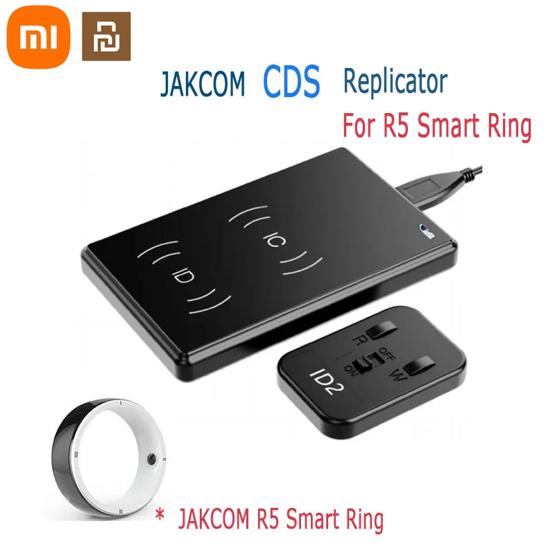 

Xiaomi Youpin JAKCOM CDS RFID Replicator for R5 Smart Ring Copy IC and ID NFC Cards of Security Protection Access Card Reader