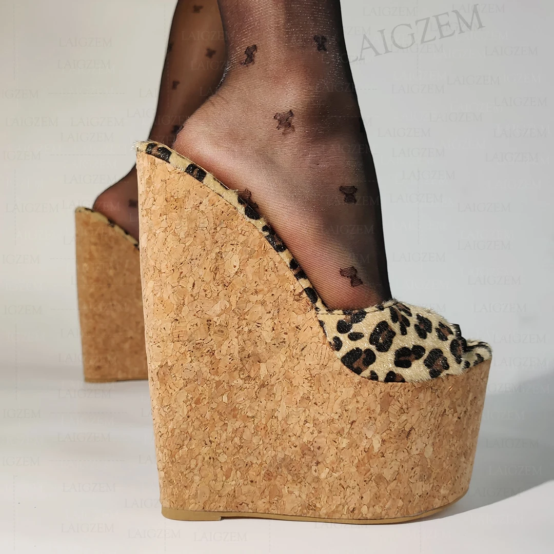 ZHIMA Женские туфли-лодочки без шнуровки из искусственного конского волоса на