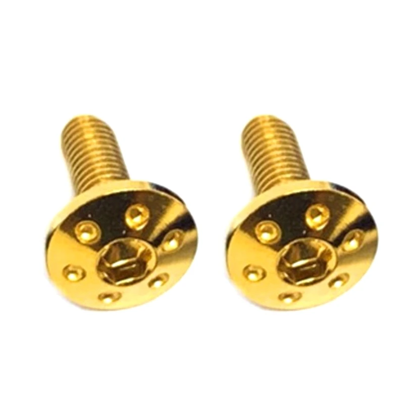 

Titanium Bolts M5x15mm Allen Key Flat Countersunk-Head Screw Bolt 2pcs/lot