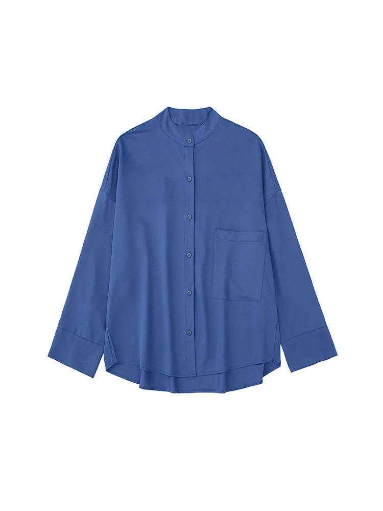 Женский брючный костюм повседневная однобортная рубашка с длинными брюками