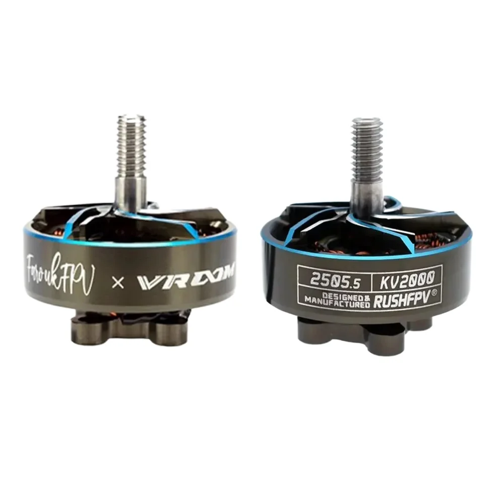 RUSHFPV VROOM Farouk 2505.5 1500KV/1850KV/2000KV Бесщеточный двигатель совместимый 5-6-дюймовый