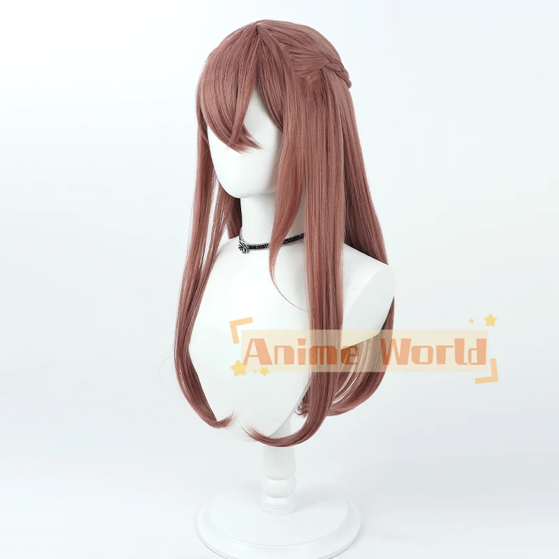 Цветной парик для косплея Hanasato Minori Project Sekai 70 см длинный термостойкий