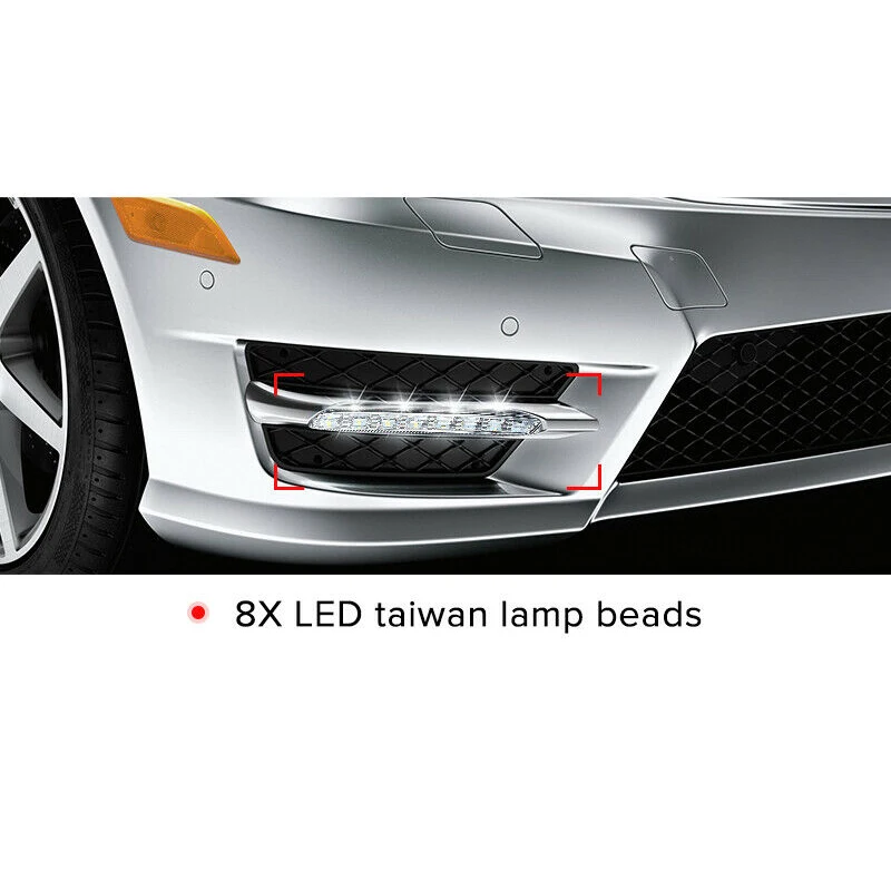 Стайлинг автомобиля DRL дневные ходовые рандовые лампы модификация