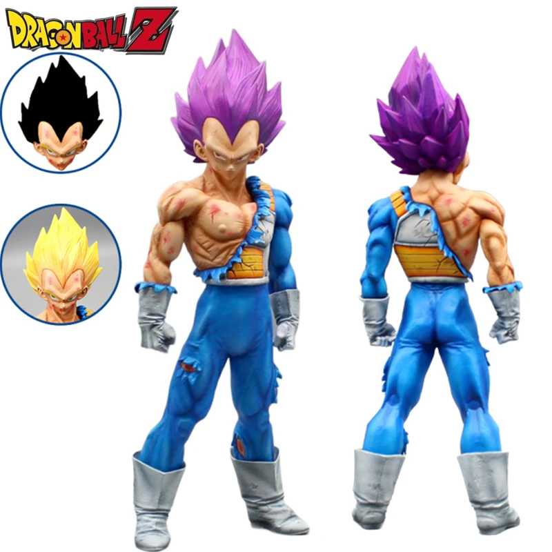 

Dragon Ball Z Super Vegeta Anime Figure Gods of Destruction Ultra Ego Vegeta GK PVC Figurine 31CM Statue Model Toy Children Gift