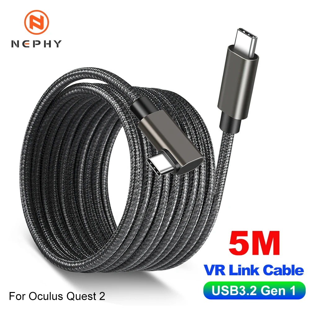 USB-кабель для Oculus Quest 2 5 м USB Гбит/с