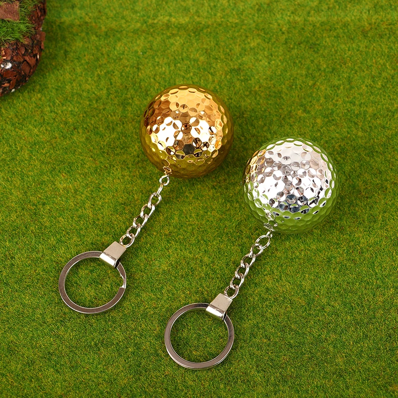 Balls Key Chain For Men Women Golf Club Keychains Backpack D