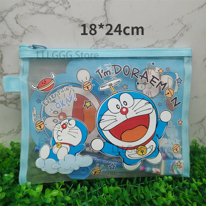 Doraemon канцелярские принадлежности с аниме набор для детей начальной школы сумка