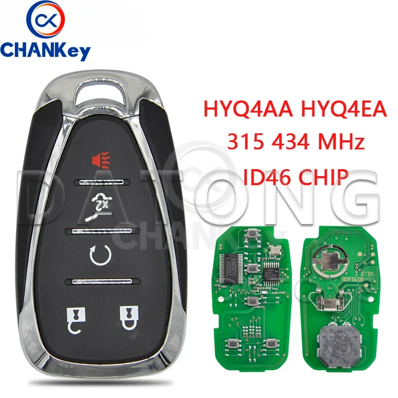 

CHANKey Car Remote Control Key Datong For Chevrolet Camaro Equinox Cruze Malibu Spark HYQ4EA HYQ4AA ID46 PCF7952 Origianl Chip