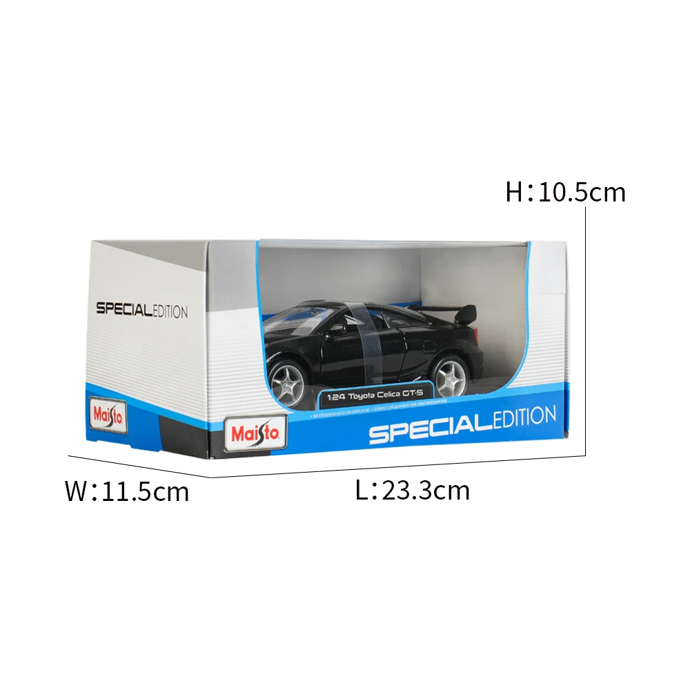Фото Maisto 1:24 2004, Toyota Celica GT-S, статическая литая под давлением машина, Коллекционная модель автомобиля, игрушки №4