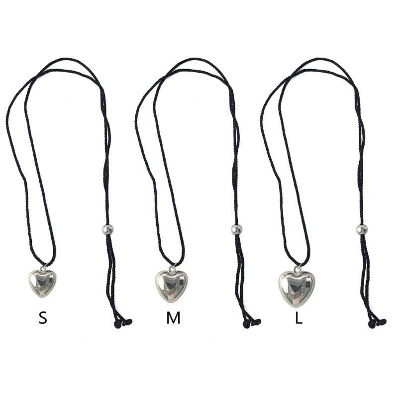 

European and American Jewelry Novel Simple Love Pendant All-match Clavicle Chain 264E