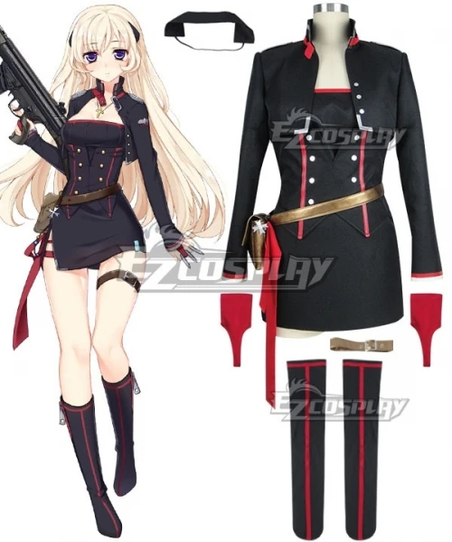 

Girls' Frontline G3 Uniform Skirt Suit Party Girls Halloween Christmas Women Dress Outfit Comic Show Cosplay Costume E001