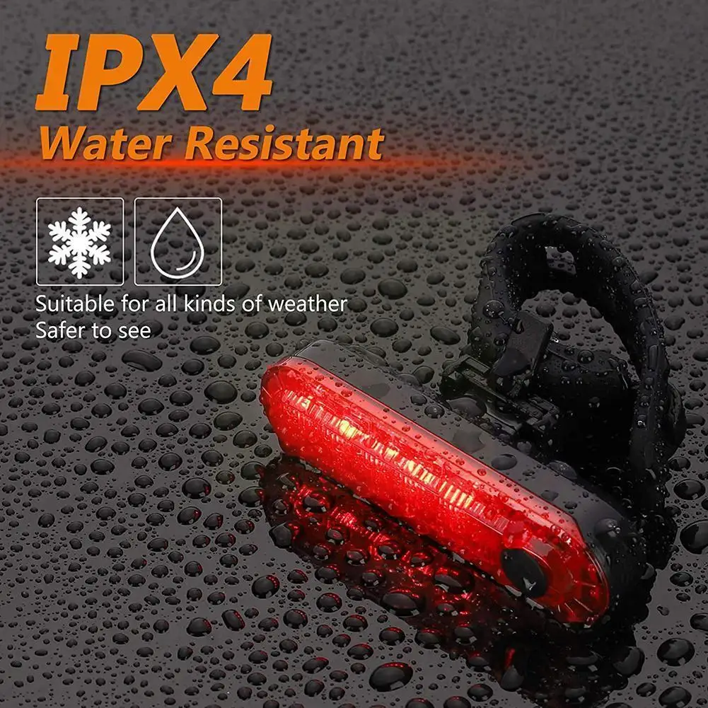 

Фонарь светодиодный задний, перезаряжаемый через Usb, 4 режима