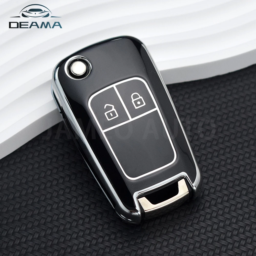 Чехол из ТПУ для автомобильного ключа Chevrolet Cruze Aveo Trax Sail Malibu Captiva Opel Vauxhall Astra J Corsa