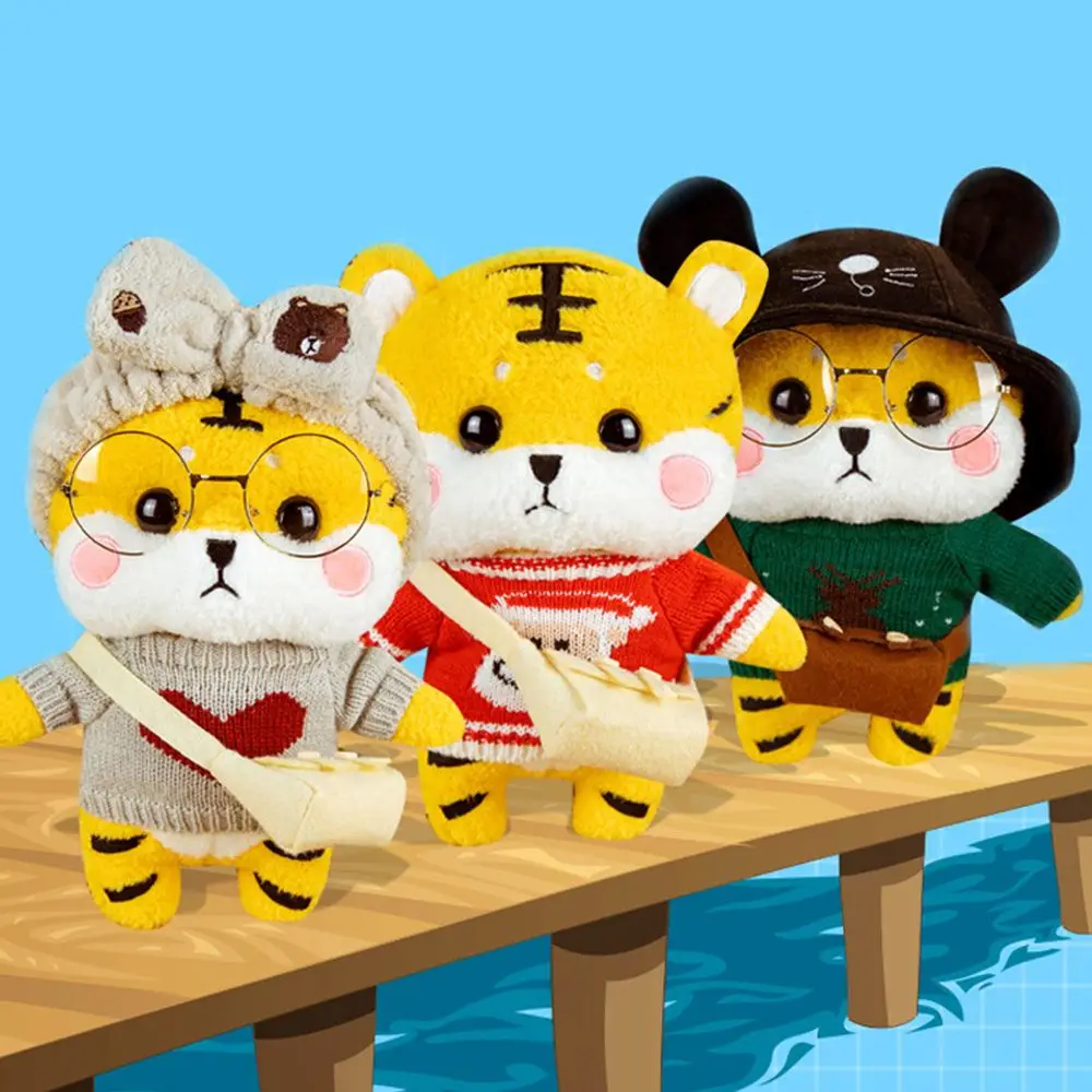 

Birthday Plush Toys Kids Girls Gifts Doll LaLafanfan Tiger Toy 2022 Tiger New Year Decorations