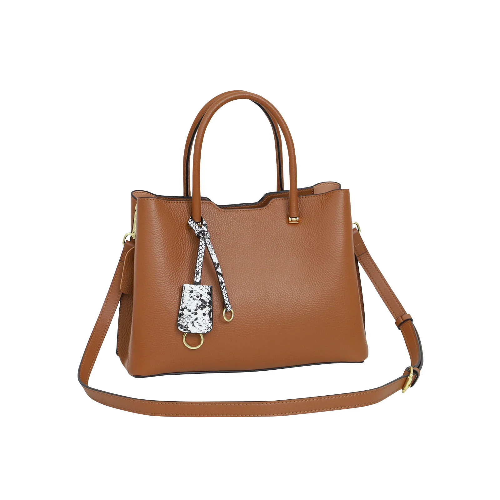 2023 new fashion head layer cowhide women's bags handbags atmospheric versatile large capacity