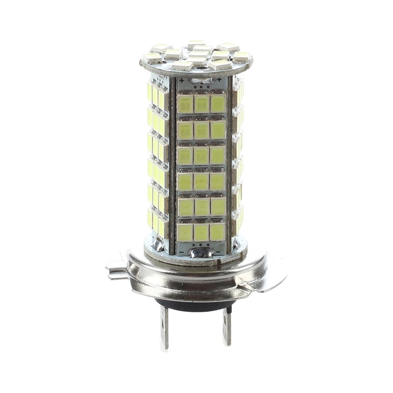 

1 белая светодиодная лампа H7 12 в 102 SMD, автомобильная лампа, лампа, освещение