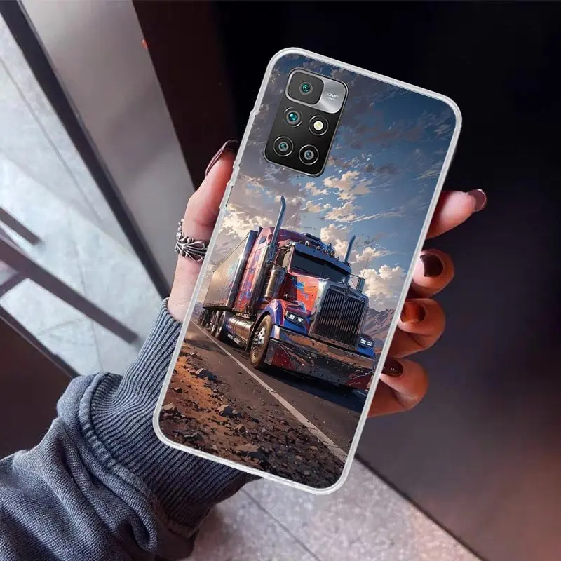 Фото Чехол для телефона Trucks SA-AB для Xiaomi Redmi Note 10 9 9S 8 8T 7 Pro Mi 15 Ultra 14 12T 11T 10T 9T 12 11 Lite с принтом №2