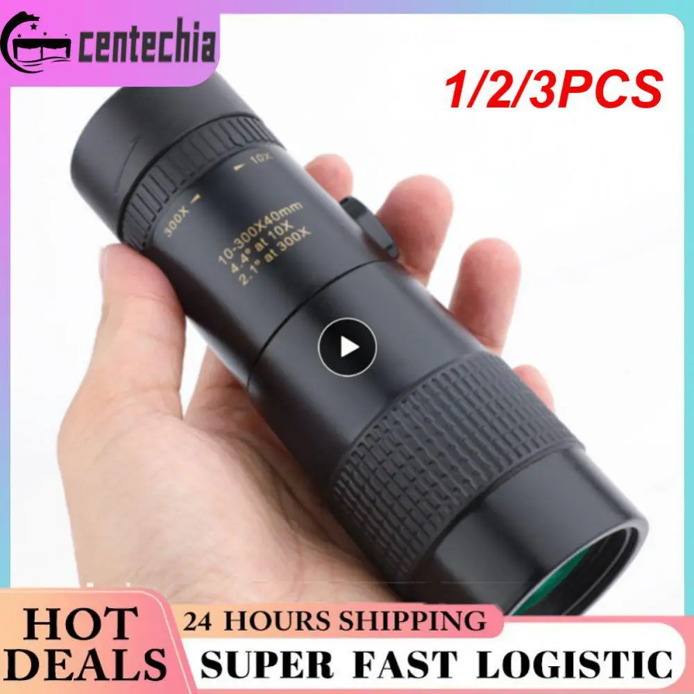 

1/2/3 шт., монокулярный телескоп с высоким зумом, 10-300 × 40