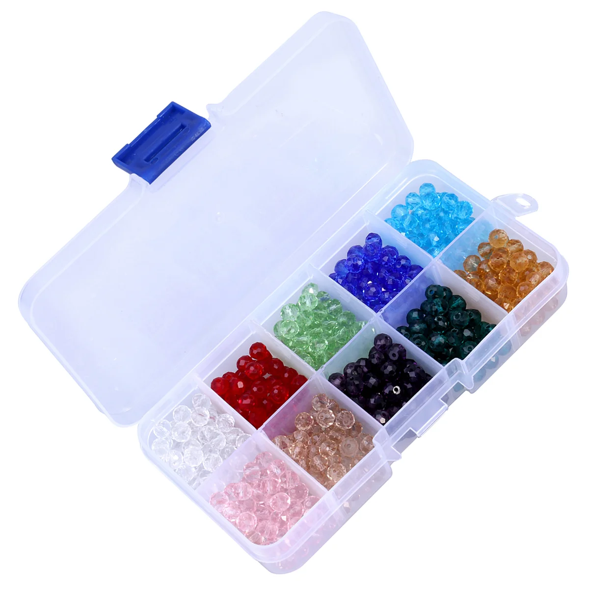 500 шт. 10 цветов 6 мм бриолет хрустальные стеклянные бусины поиск