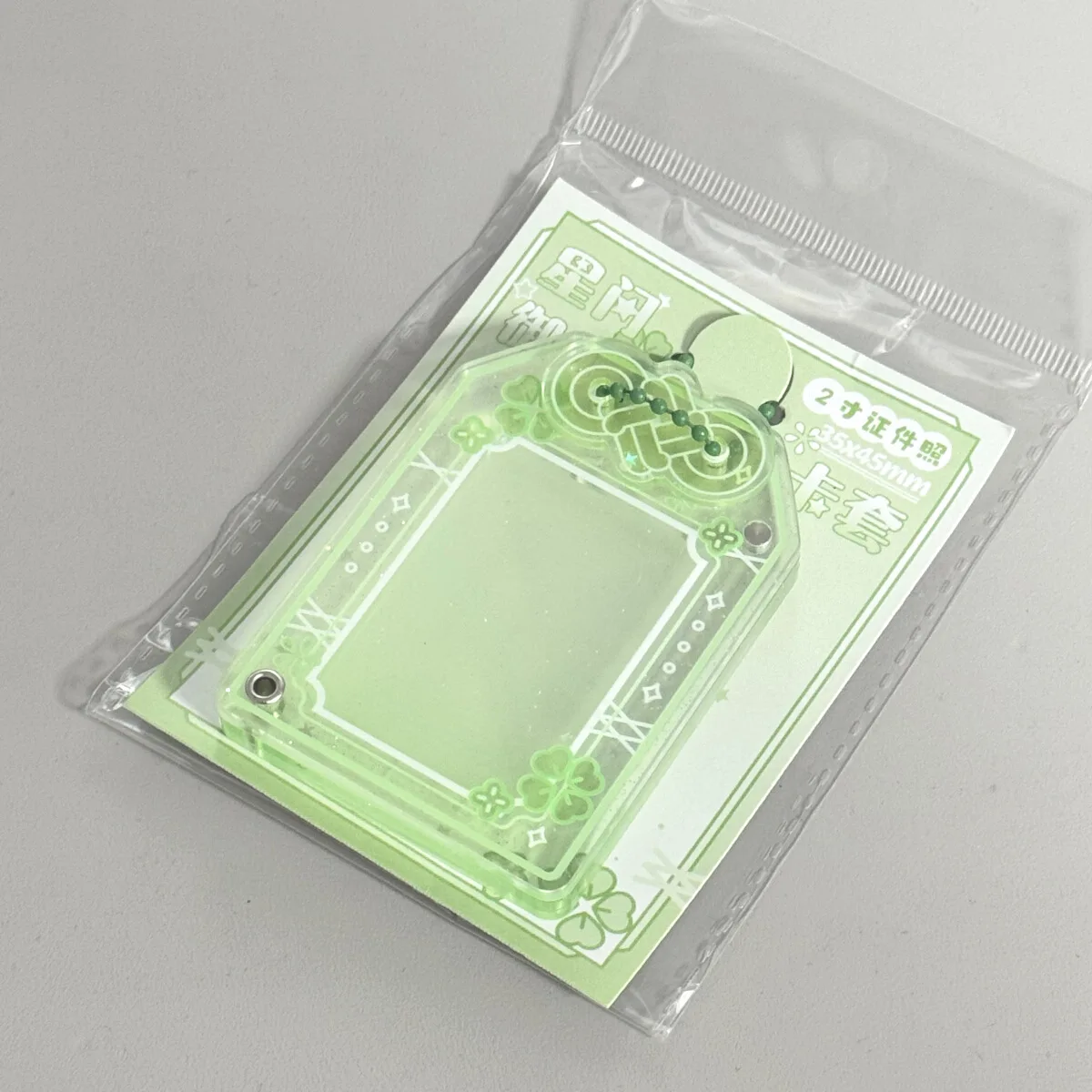 Блестящий держатель для фотокарт из акрила