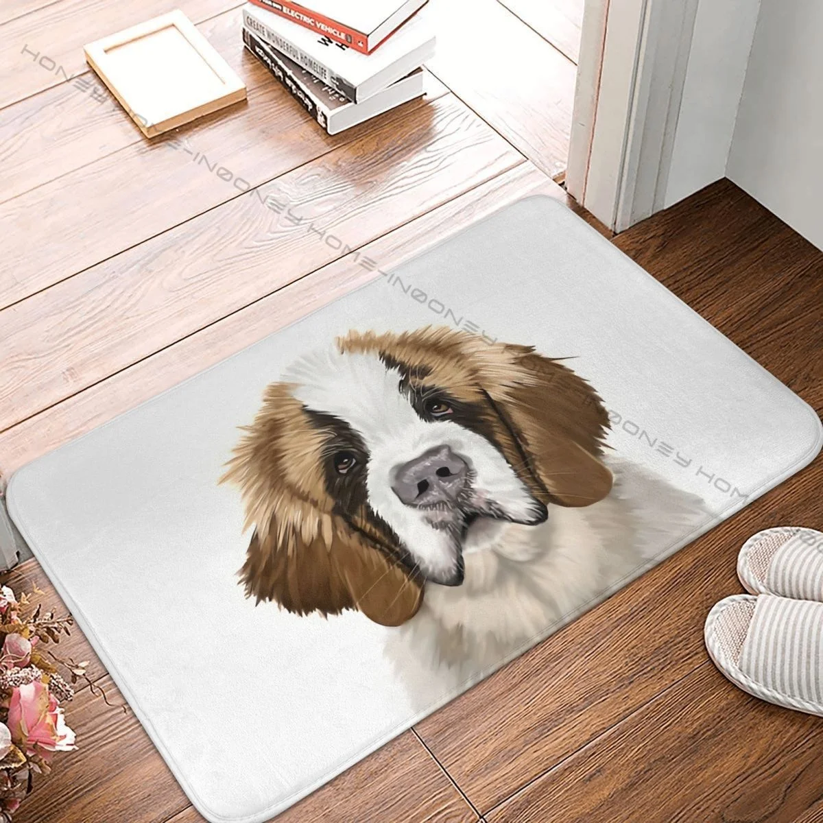 

Dog Bathroom Mat Animal Doormat Kitchen Carpet Entrance Door Rug Home Decor
