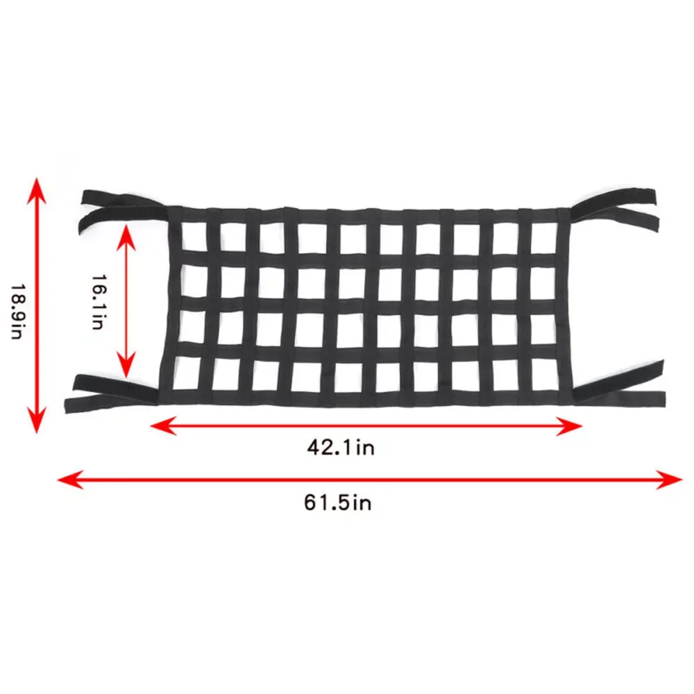 

Polyethylene Strong Accessories Trailer Net Luggage Mesh Cover Car Universal Truck Cargo Professional Extend Green Roof Durable