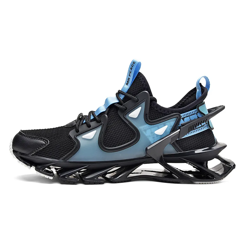 

Summer Breathable Thin Mesh Running Shoes Men's Running Casual All-match Blade Sneakers Breathable Anti-Odor 040