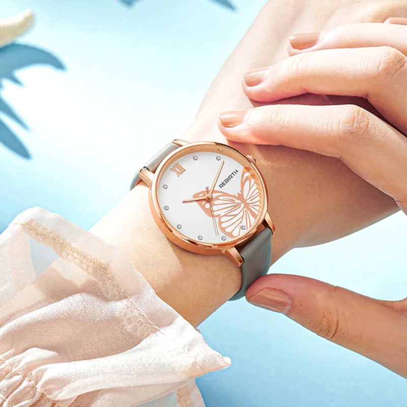 Рисунок 2 - Женские кварцевые часы с кожаным ремешком