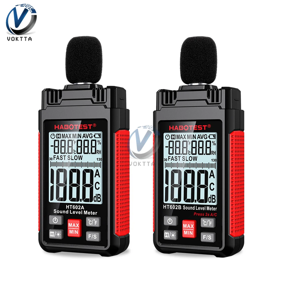 

Измеритель уровня звука цифровой, 30-130 дБ