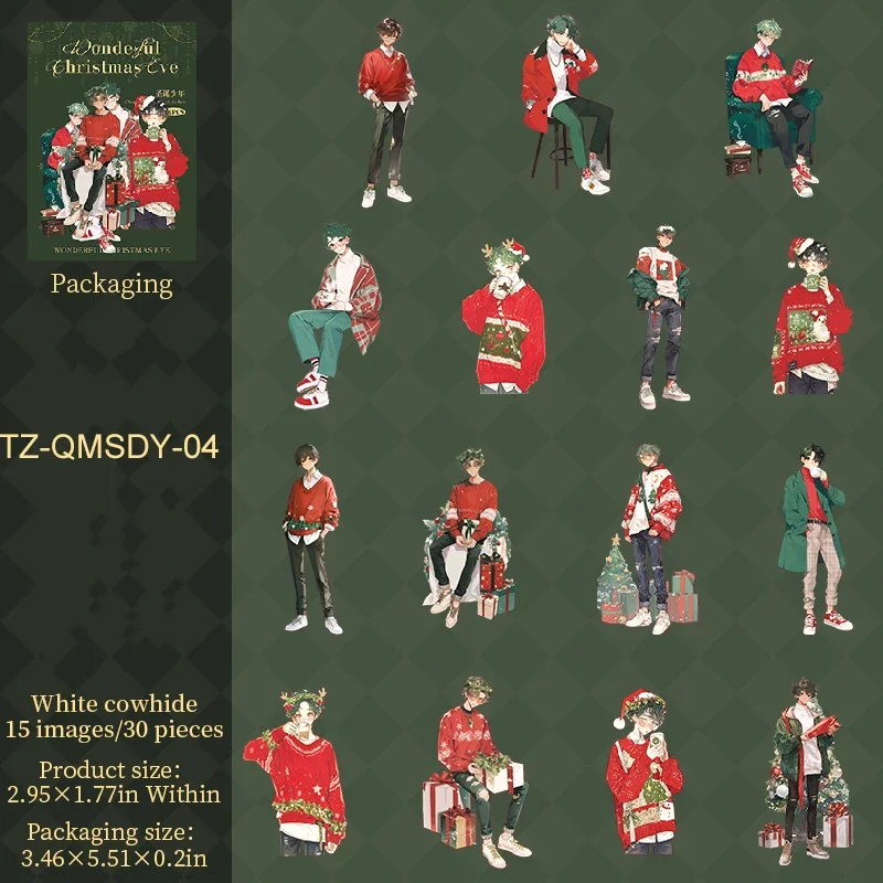 Набор стикеров Jianwu Wonderful Charismas Eve Series лаймен фрэнк лаймен баум the wonderful wizard of oz b1