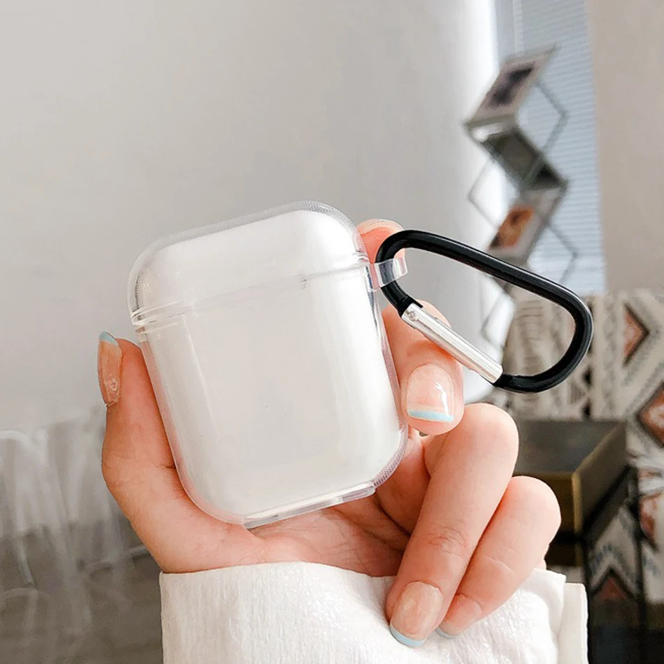 Симпатичный чехол для inpods i12 i11 i10 i9s с жемчугом и подвеской inpod прозрачный