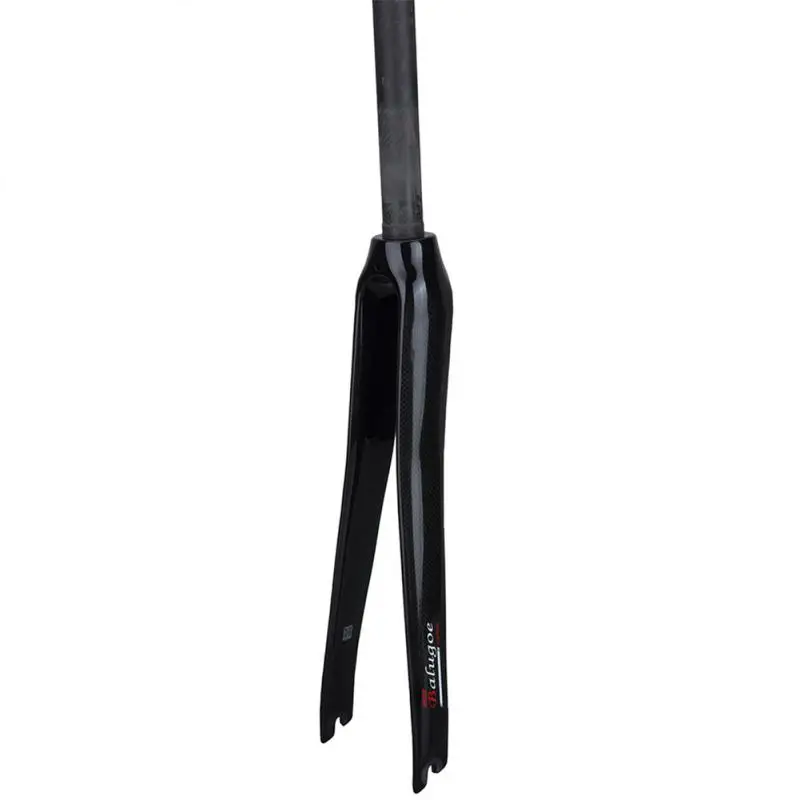 Bike Front Fork MTB Carbon Fiber Rigid Bicycle Mountain Accessories