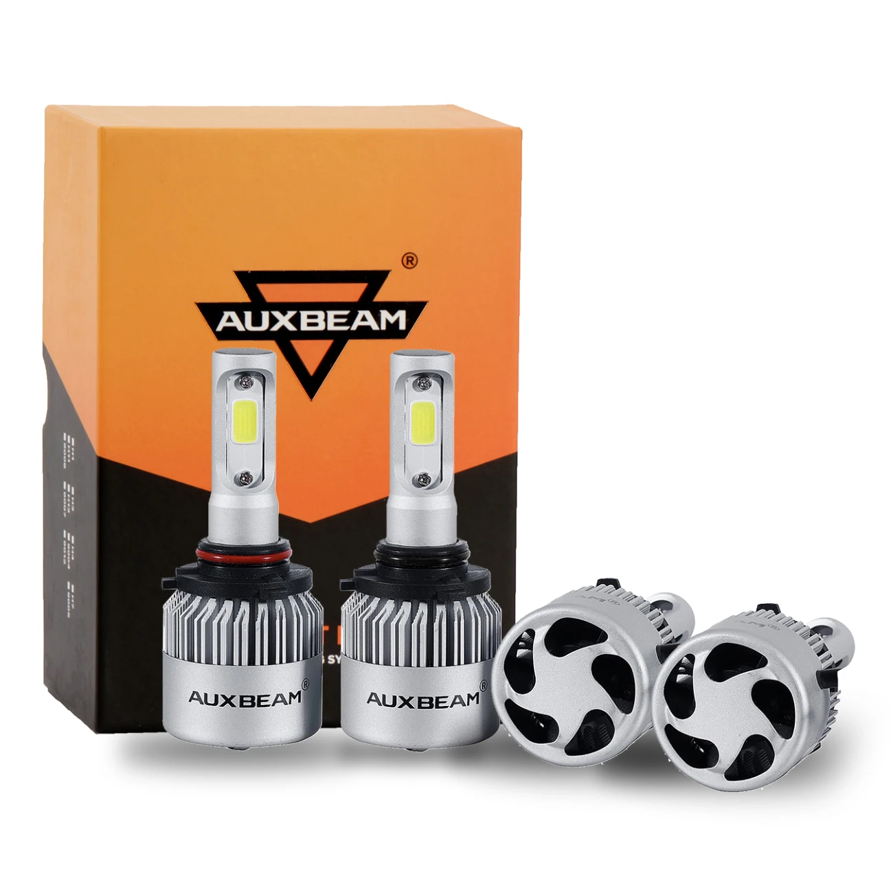 

AUXBEAM 12/24V 72W 8000lm 6500K Car LED Headlight Bulbs Auto Headlamp Led Car Light H7 H11 H1 H3 9005 9006 9012 5202 H27 COB