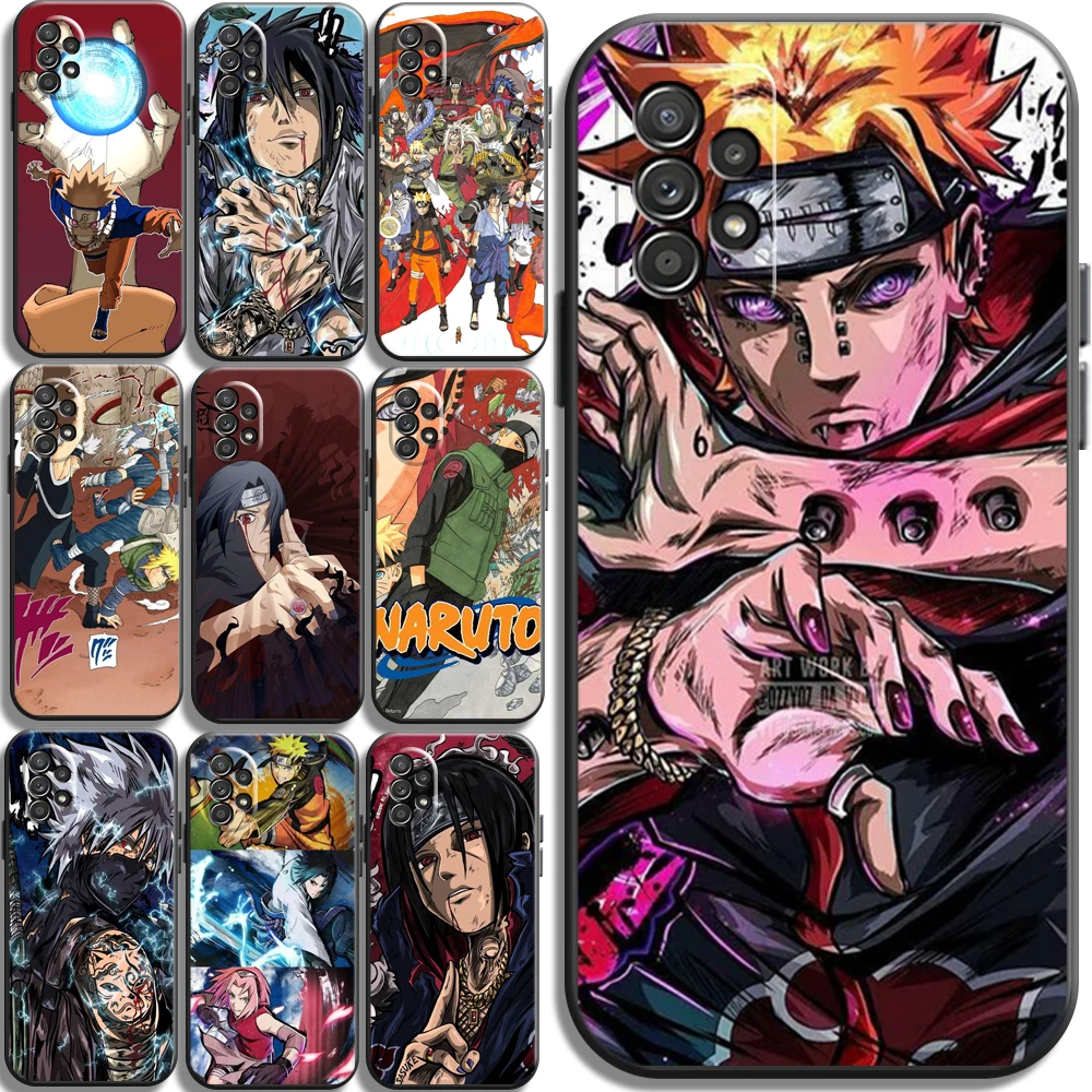 

Cartoon Naruto Anime Phone Cases For Xiaomi Redmi Note 10 10S 10 Pro POCO F3 GT X3 GT M3 Pro X3 NFC Carcasa Soft TPU Back Cover
