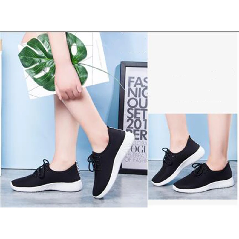 

Women's Breathable Sneakers Fashion Flying Weaving Socks Shoes Sneakers Casual Shoes Student Running Shoes Sports Shoes