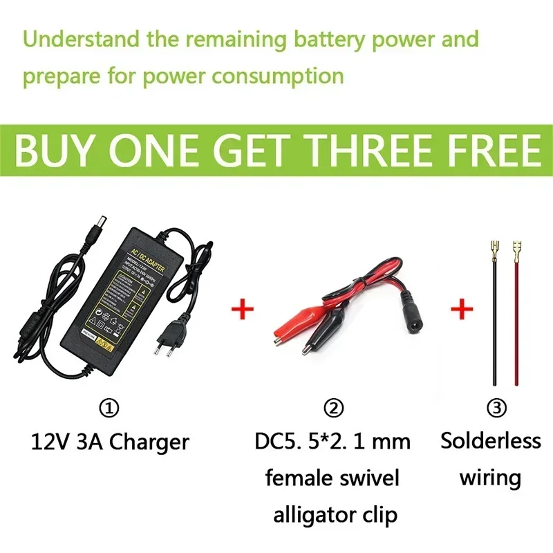 DAWEIKALA 12V Black Battery 30Ah