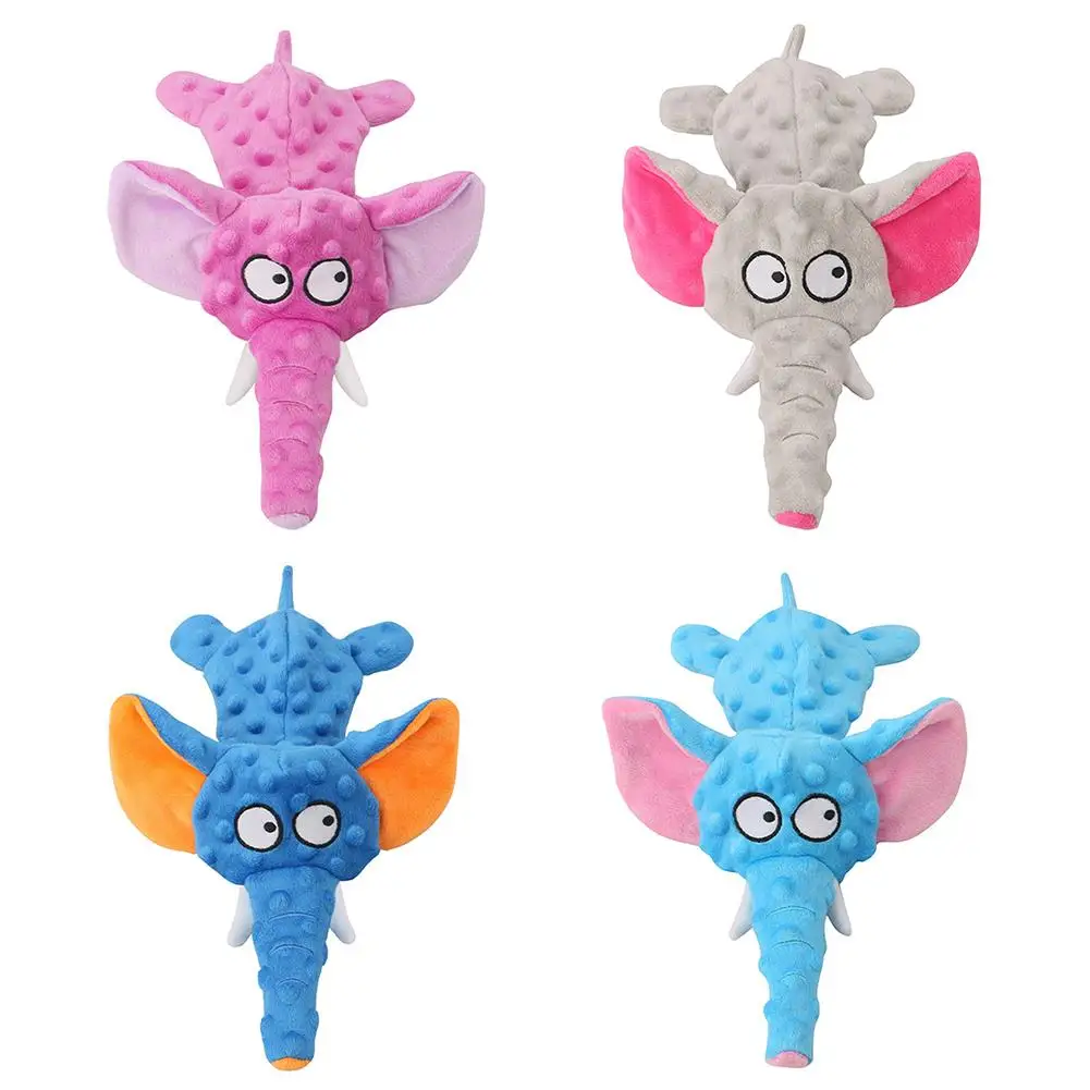 Плюшевая игрушка в форме слона с гофрированной бумагой устойчивые к укусам