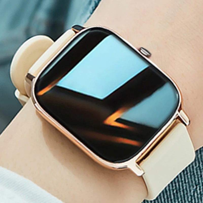 

2022 New Bluetooth Call Ladies Smart Watch women Fashion Watch 1.69 Inch Full Touch Screen Blood Pressure Sport Smartwatch Woman