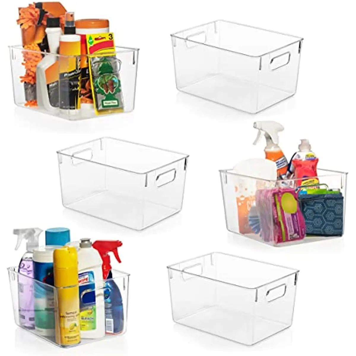 ClearSpace Plastic Storage Bins – Perfect Kitchen Organization or Pantry Storage ,  Storage Bins