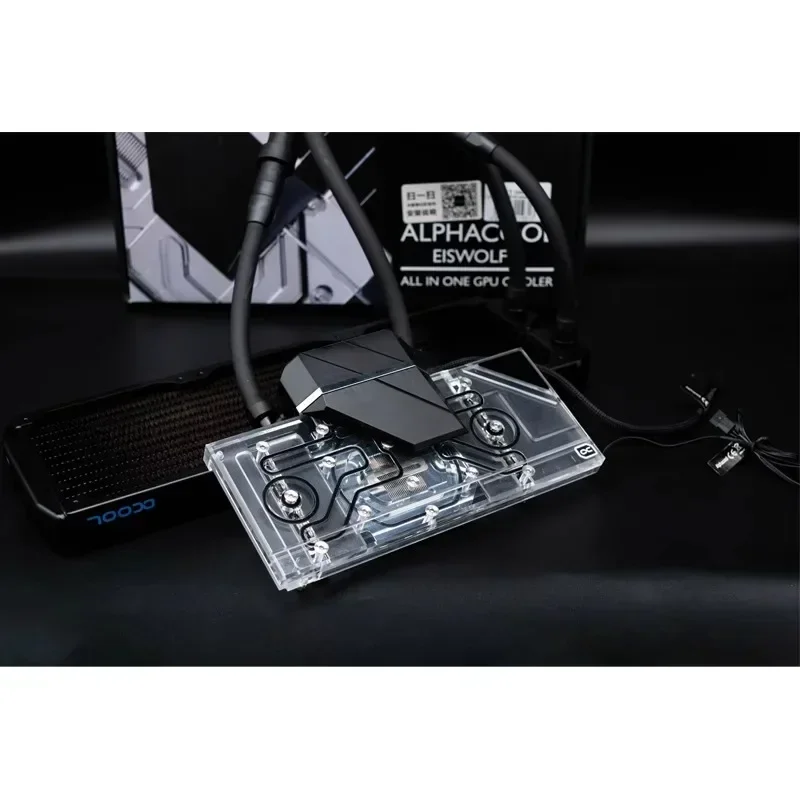 Видеокарта Alphacool RTx4090/4080/4070TI со встроенным водяным охлаждением 360 мм