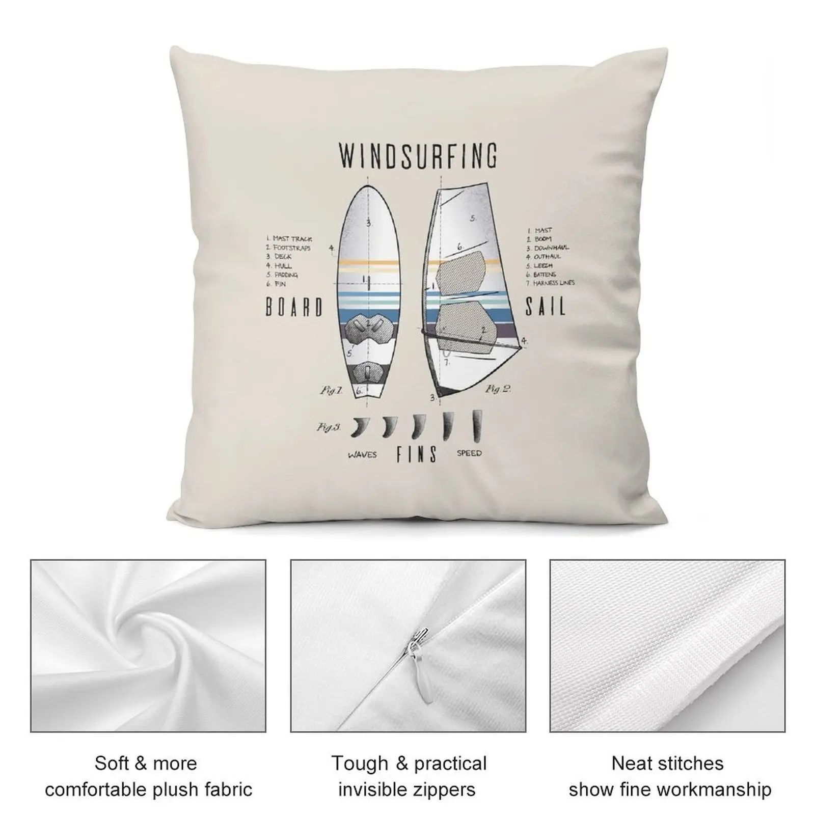 Наволочка для серфинга доска парус Lexicon Legend наволочка подушка на заказ