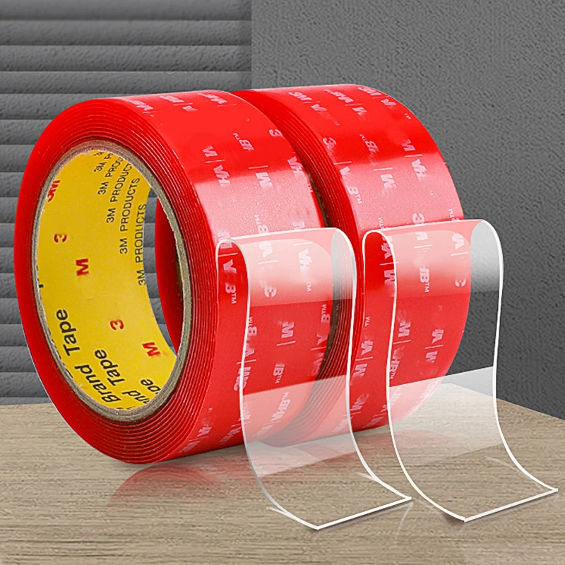 

3 M Home Office Tape Double sided Adhesive Transparent Nano tape Sunburn Temperature Resistant Strong Non-trace Acrylic Car Glue