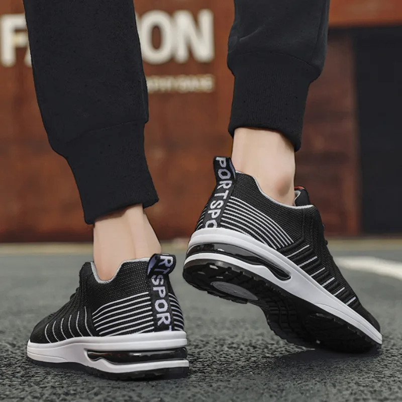 Сетчатые дышащие мужские повседневные туфли дышащая мужская повседневная обувь