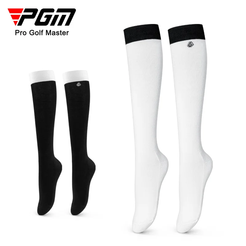 

PGM Golf Women's Tall Socks Thickened Sport Socks Soft Elastic Slim Tall WZ022