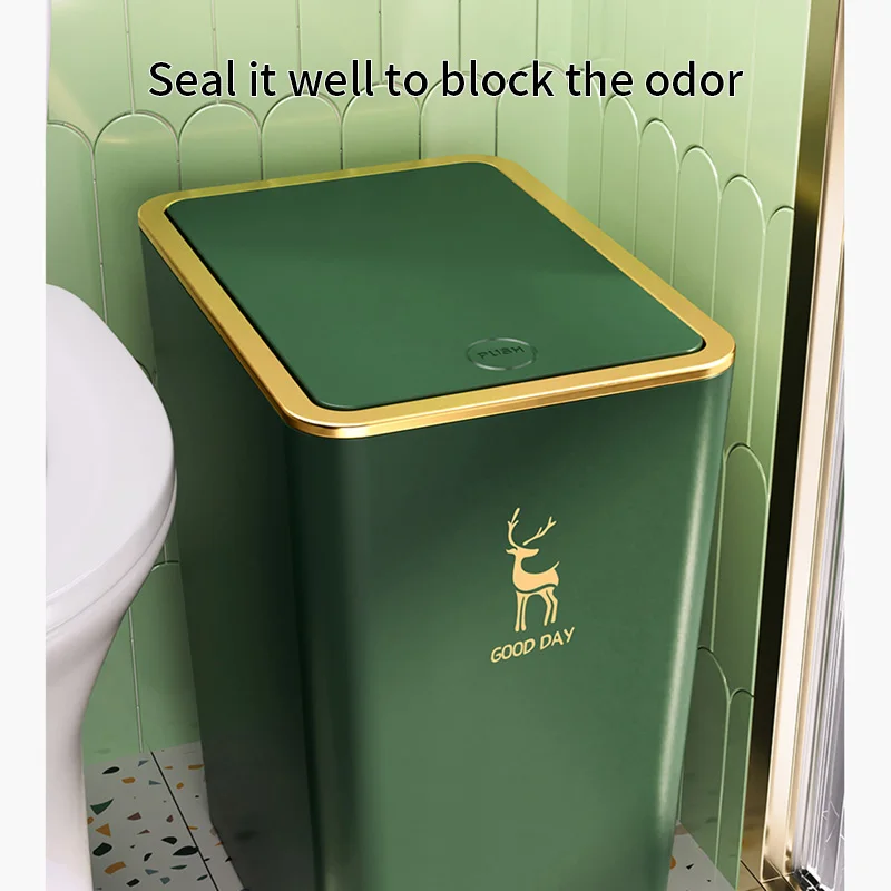 Новинка креативная прямоугольная мусорная корзина для кухни ванной комнаты