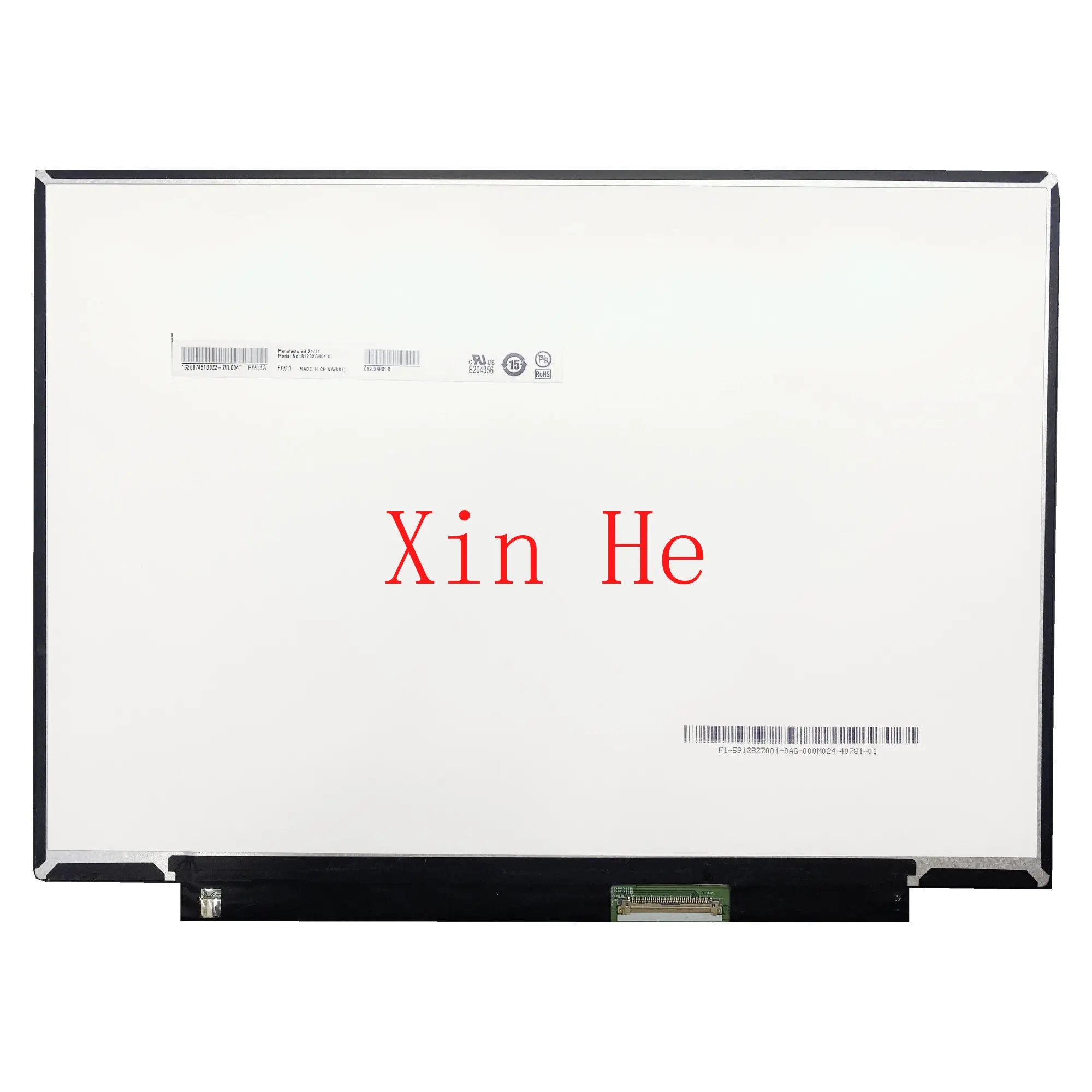 

12.0'' B120XAB01.0 Laptop LCD Screen Display Panel 1366*912 EDP 40 Pins