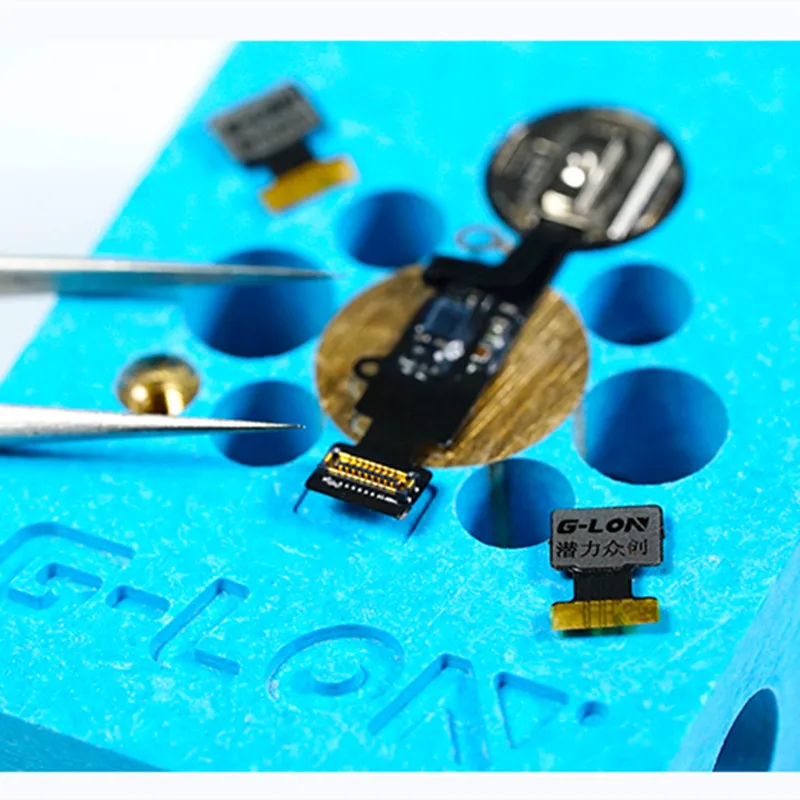 10 шт. Qianli G-Lon iMesa ремонт отпечатков пальцев FPC разъем гибкий кабель для iphone 7 7P 8 8P Touch