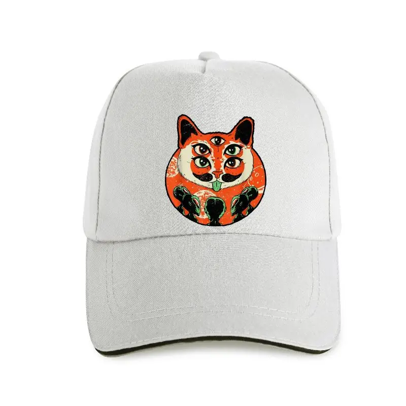 

Gorra de béisbol negra para amantes de los gatos, gorro de béisbol con estampado de Alien, gato, OVNI, extraterrestre, divertido